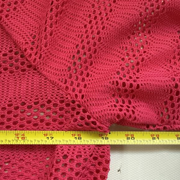 Dana Buchman Pink 3/4 Sleeve Blouse - Size Large - Picture 7 of 9